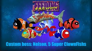 Feeding Frenzy mod custom boss - Nelson the Demon + 5 Super Clownfishs screenshot 2