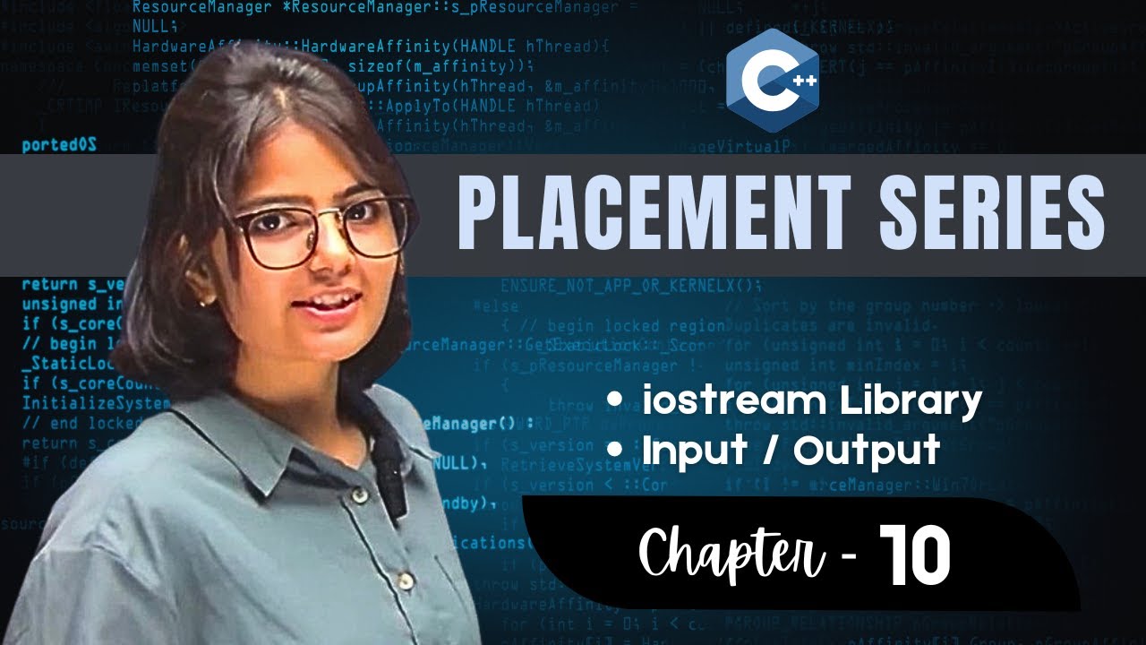 10. iostream Library and Input/ Output in C++ | Happy Coding with ...