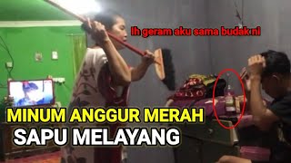 PRANK MINUM ANGGUR MERAH// DEPAN MAMAK