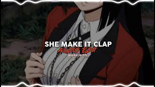 SHE MAKE IT CLAP - Tory Lanez // edit audio