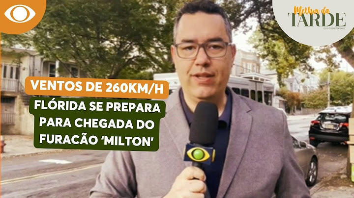 Flórida se prepara para chegada do destrutivo furacão Milton