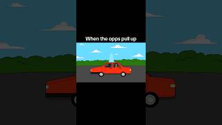 When the opps pull up 🚗💨