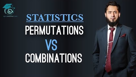 Statistics, Permutations vs Combinations | Apna Teacher