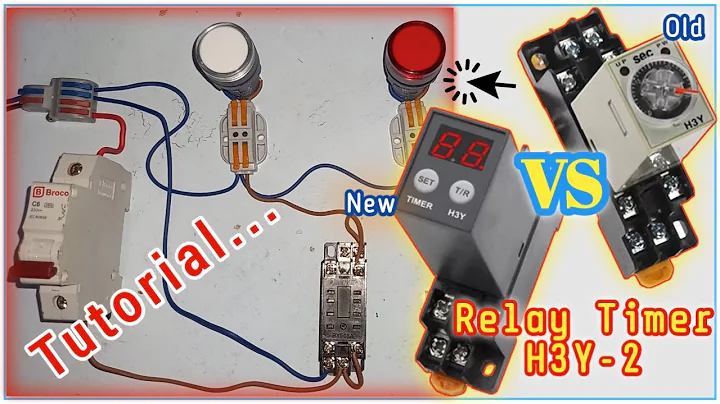 Cara Kerja Relay H3Y-2 Analog dan Digital