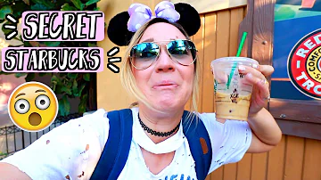 Secret Starbucks in Disneyland?! AlishaMarie