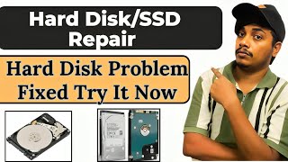 My Tips For Repair Hard Disk/SSD || Hard Disk Problem Fixed || Hard Disk Repair