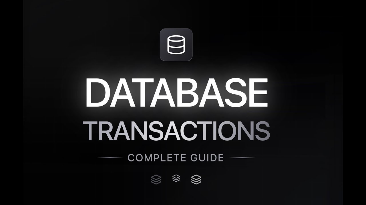 What are Database Transactions (Commit, Abort, Rollback)
