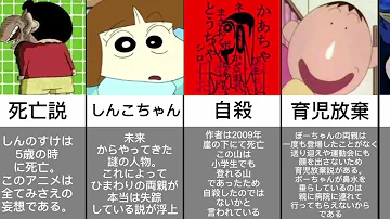 都市伝説 クレヨンしんちゃんの怖すぎる都市伝説 勇気がある人だけ見てください 