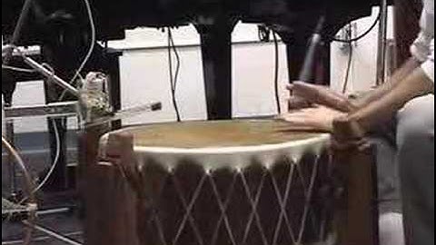 Haile Robot Drummer prototype