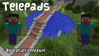 Famous Minecraft Bukkit Plugin - Telepads - Link Pads, Teleport on minecraft servers Wealth
