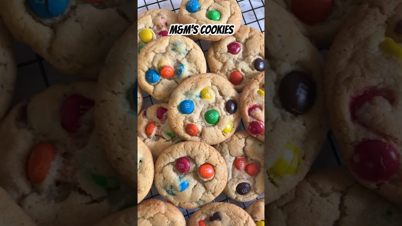 M&M’s Cookies ❤️💙💛💚🖤🧡 
