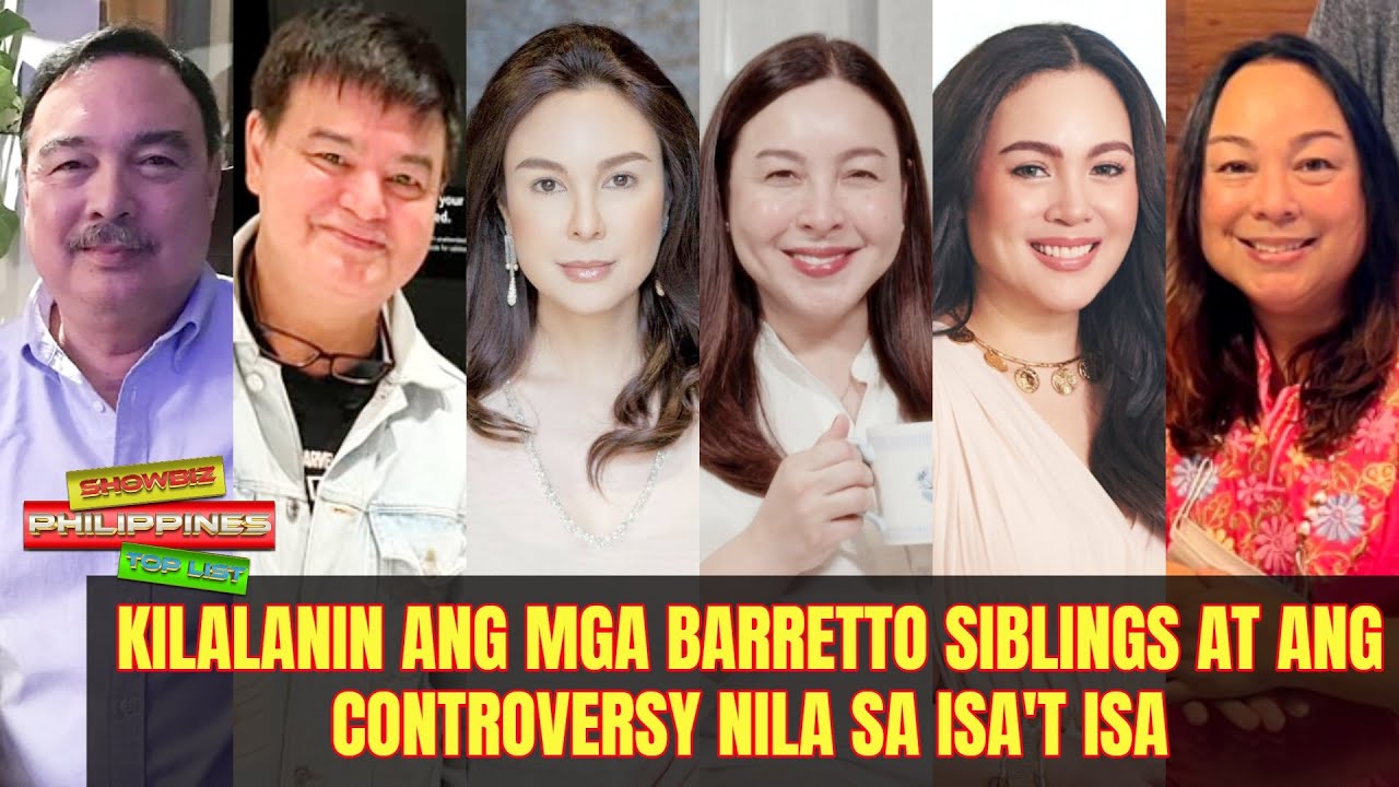 Kilalanin ang mga Barretto siblings at ang controversy nila sa isa't isa