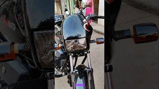 🦇 Nayak Wale Splendor Bike  Headlight me batman Radium Sticker #Shorts
