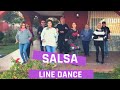 Baile en Linea // Line Dance // Ballo di Gruppo- Salsa ( Vivir mi vida )