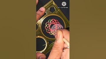 Spirography Fun | #shorts #spirography #spirograph #satisfafying