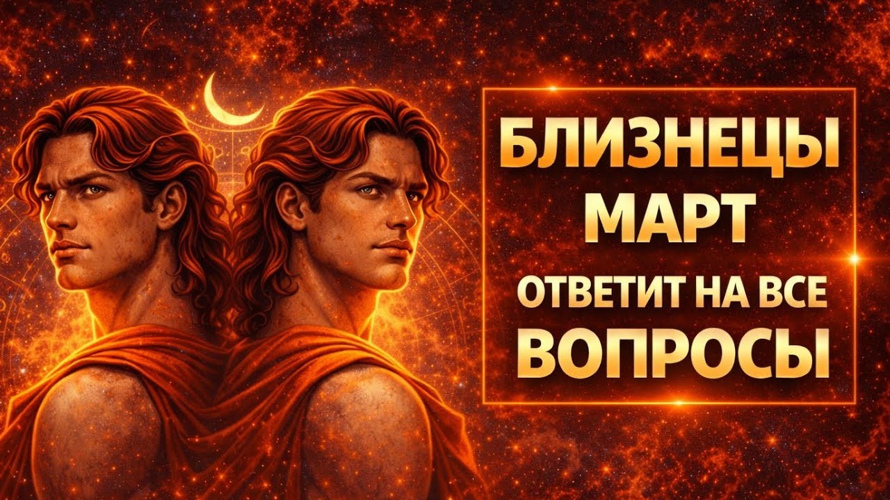 Близнецы март для вас откроет новые двери . Гороскоп на сегодня для Близнецов 2026