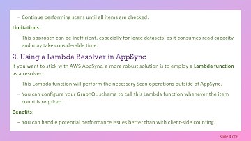 How to Get Total Count of Data from DynamoDB Using AWS AppSync for Pagination