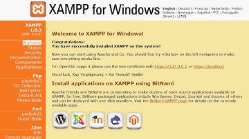 Win with Drupal - Screencast 006 - XAMPP Localhost (no audio)