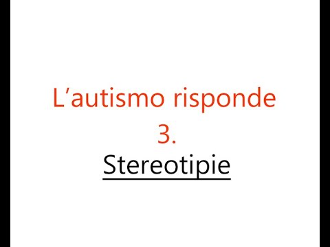 Ο αυτισμός απαντά - Ερώτηση 3: «Στερεοτυπίες»