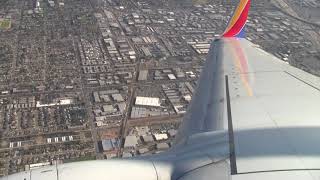[HD] The Triangle Series! Southwest 737-700 Sunset Landing at John Wayne!