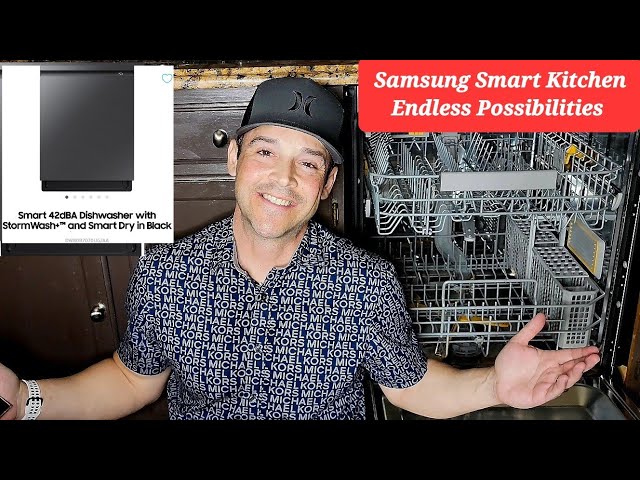 Samsung Smart 42dBA Dishwasher with StormWash and Smart Dry