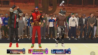 FLAMEWORLDTV Plays NBA2K24 With SLIM JIMMY From RAE SREMMURD (BLACK BEATLES)