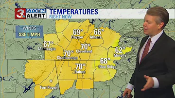 David Karnes' Monday weather