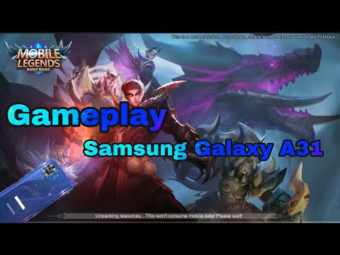 Samsung Galaxy A31 Mobile Legends Gameplay - Filipino