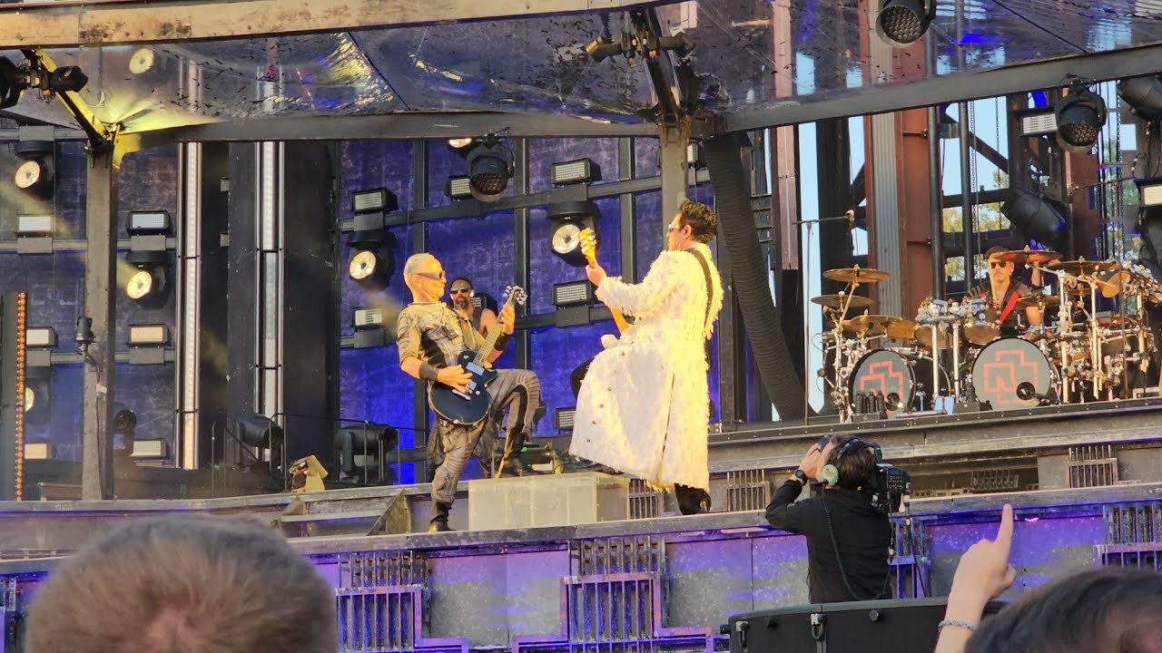 Rammstein live // Radio + Mein Teil @ Nijmegen 2024 - YouTube