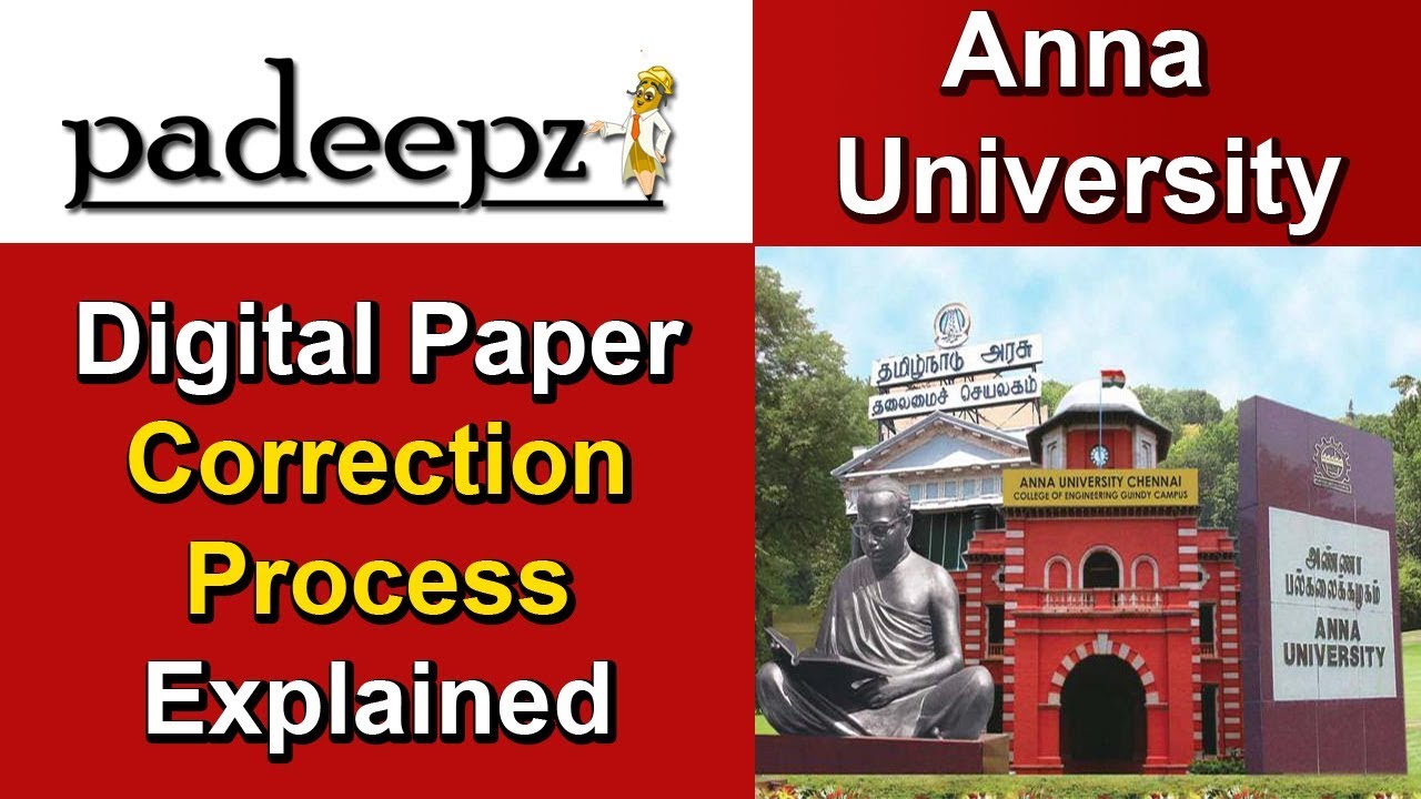 Anna University Digital Paper Correction Process Explained | Padeepz
