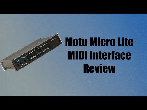 MOTU Micro Lite MIDI Interface Review