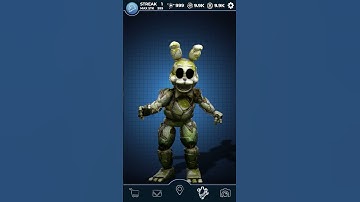 Boulder Toy Bonnie FNaF Skin Event 2020 Workshop Animation