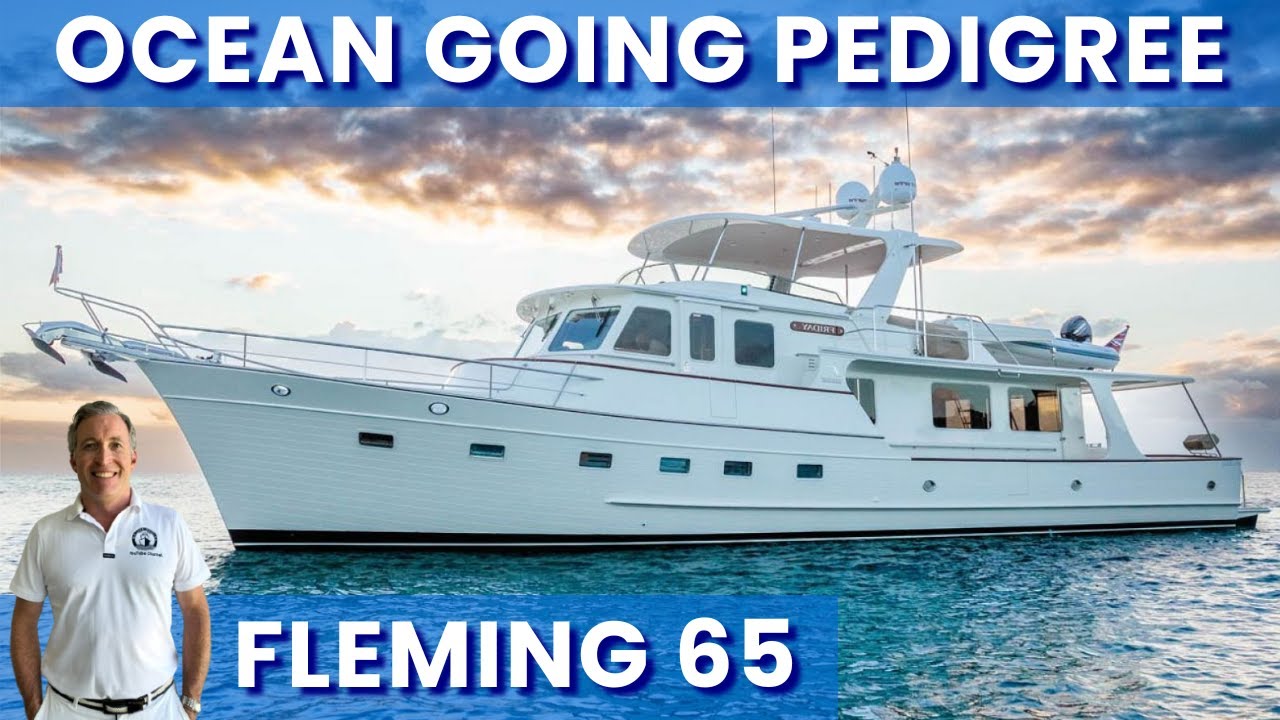 Обязательно посмотрите видеообзор катера Fleming 65.