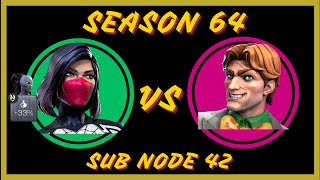 MCOC AW • Silk vs Arcade • Node 42