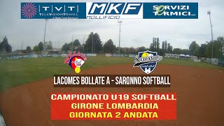 U19SB: Lacomes Bollate A at Saronno