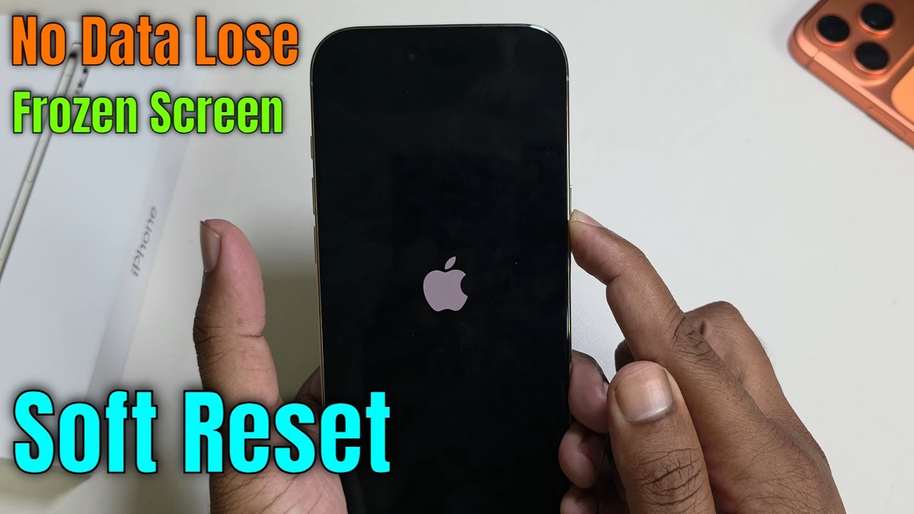 How to soft restart/Reset iPhone (No Data Loss/Frozen Screen)