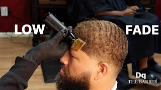 SALT & PEPPER WAVER HAIRCUT TUTORIAL⎮MID DROP FADE