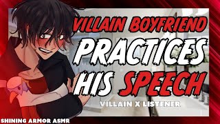 [M4A] Catching Your Villain Boyfriend Practicing his Monologue [Villain x Listener] [Wholesome]
