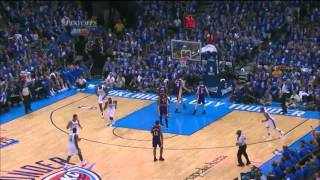 Kevin Durant 25 points nice dunk vs LA Lakers full highlights game 1 semi-finals NBA Playoffs 2012