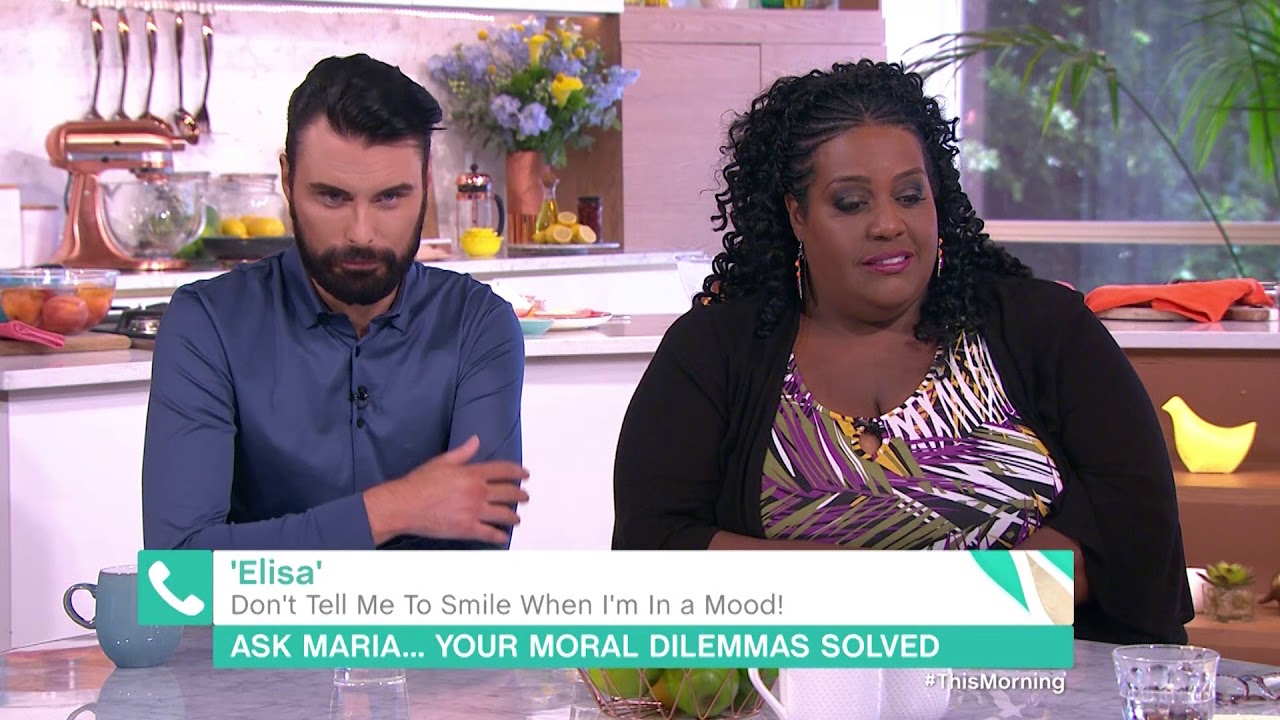 Don't Tell Me to Smile When I'm in a Mood | This Morning