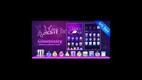 Chemistry GO Launcher EX Theme
