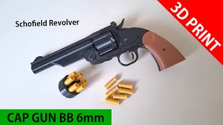 Celebrity S&W Model 3 Schofield Revolver Cap Gun BB 6mm Wealth