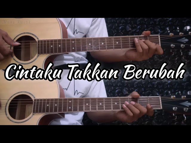 CINTAKU TAKKAN BERUBAH - ANIE CARERA | Gitar Cover ( Instrumen ) Chord Gitar class=