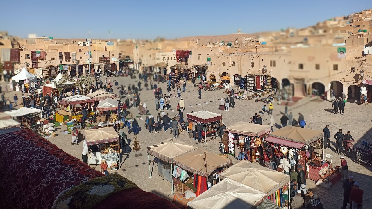 تحويسة في جوهرة الصحراء غرداية 🚗🛒🛍️