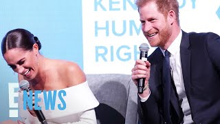 Prince Harry & Meghan Markle Step Out for "Date Night" in NYC | E! News screenshot 5