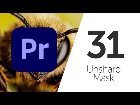 Unsharp mask - 31 - Curso de Adobe Premiere Pro