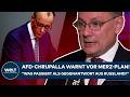PUTINS KRIEG: AfD-Chrupalla warnt Kanzler Merz! "Was passiert als Gegenantwort aus Russland?"