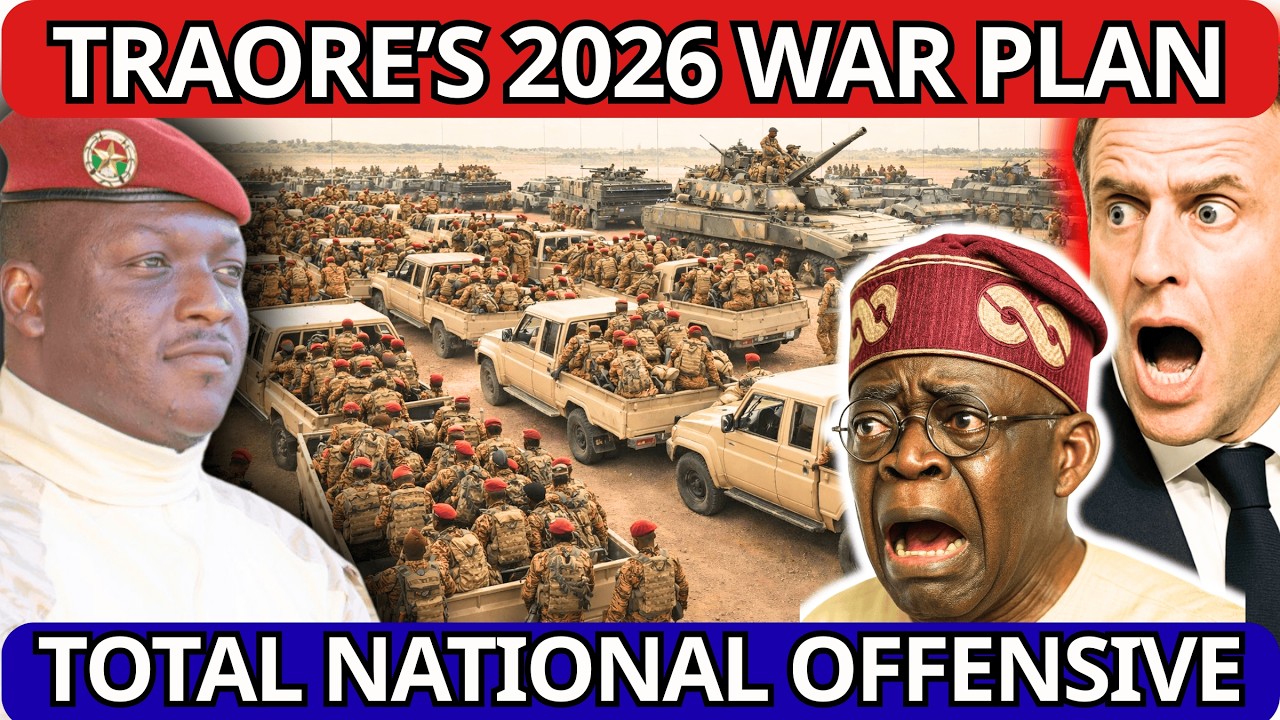 СРОЧНО: Траоре представил Всеобщую национальную контрнаступательную стратегию на 2026 год.