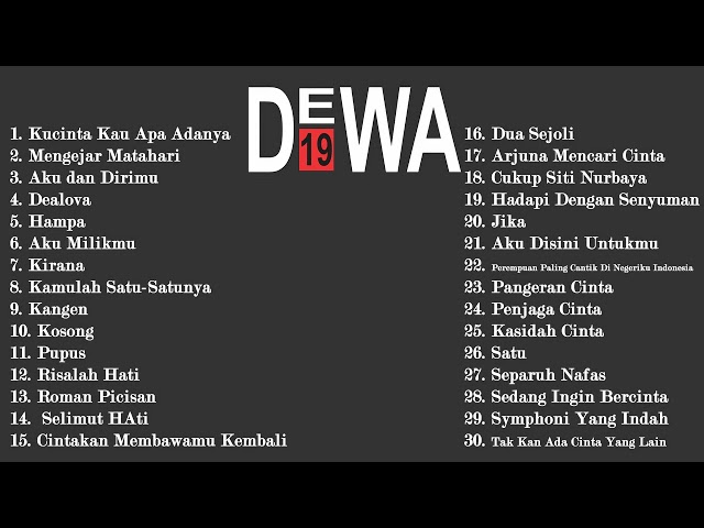 DEWA 19 FULL ALBUM class=