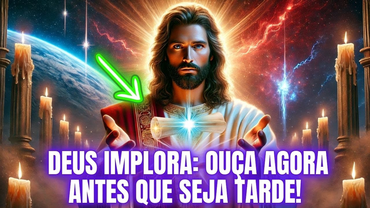 🕊️ FILHO, DEUS IMPLORA PARA VOCÊ OUVIR ISSO AGORA! É MUITO SÉRIO!